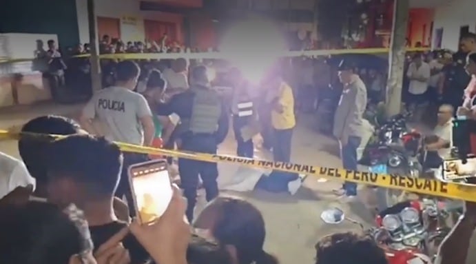 Asesinan a administrador en Juanjuí a dos cuadras de comisaría en la región San Martín