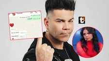 ‘Tomate’ Barraza se habría involucrado con la expareja de su primo y exponen cariñosos mensajes: “Necesito verte, mi amor”