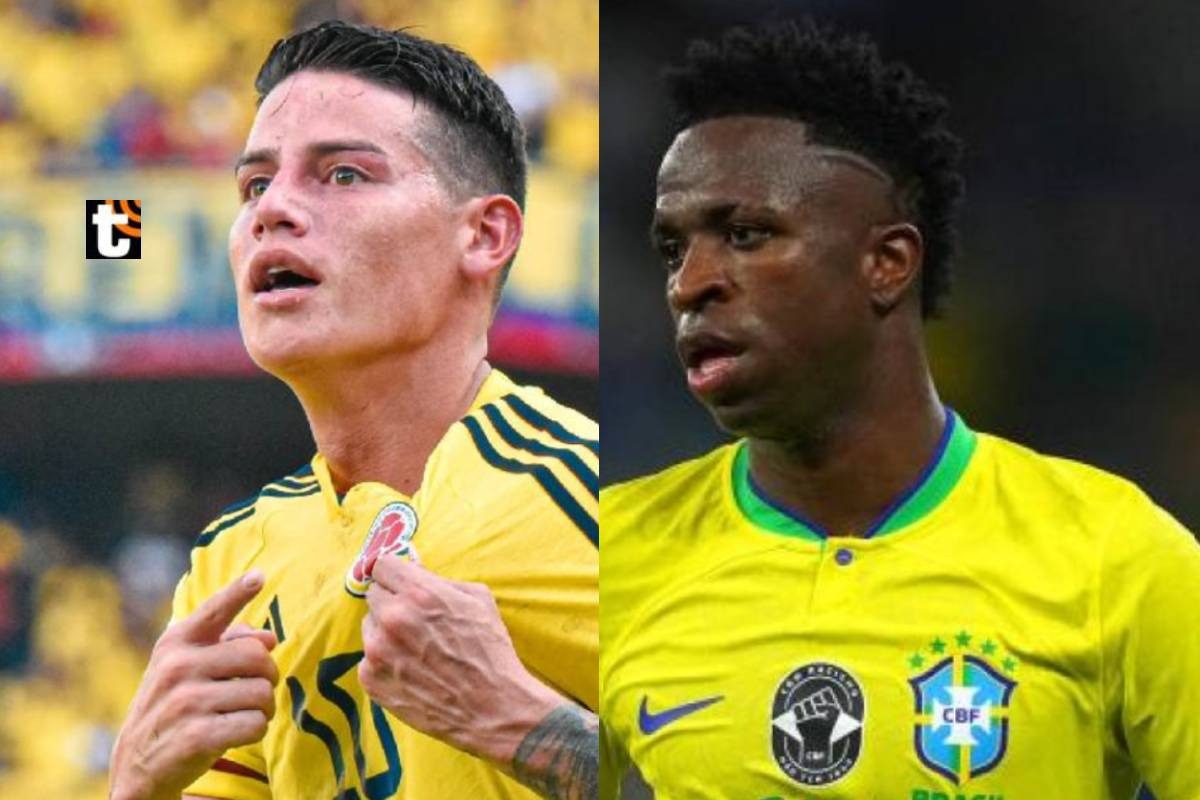 Sigue la señal de Gol Caracol en vivo para ver las incidencias del Colombia vs Brasil por la fecha 5 de las Eliminatorias 2026. Foto: Agencias