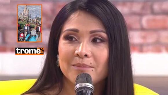 TROME - Tula Rodríguez y su hija recuerdan a Javier Carmona durante su viaje a Disney