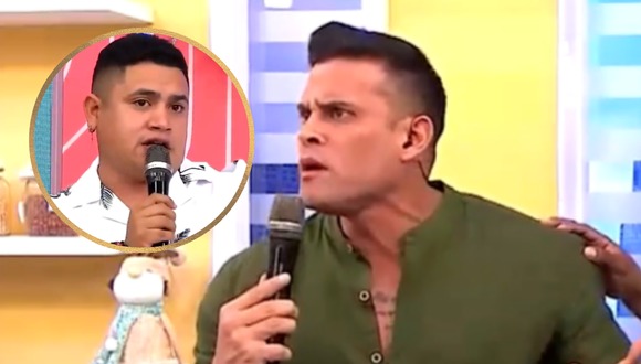 Christian Domínguez enfurece en vivo
