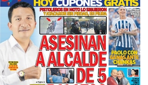 ASESINAN A ALCALDE DE 5 BALAZOS