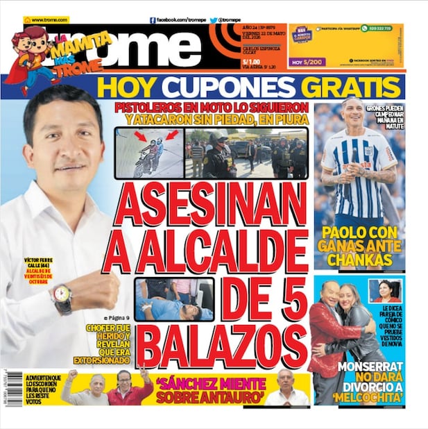 Portada Trome
