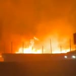 Dantesco incendio en vivero municipal | VIDEO