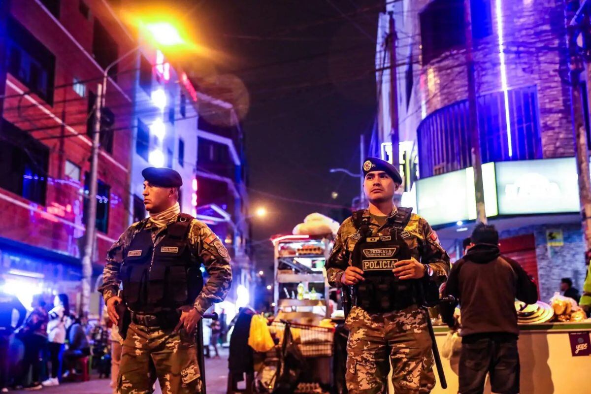 Se indica que la intervención de la PNP y de las Fuerzas Armadas se efectúa conforme a lo dispuesto en el Decreto Legislativo Nº 1186. Foto: Andina