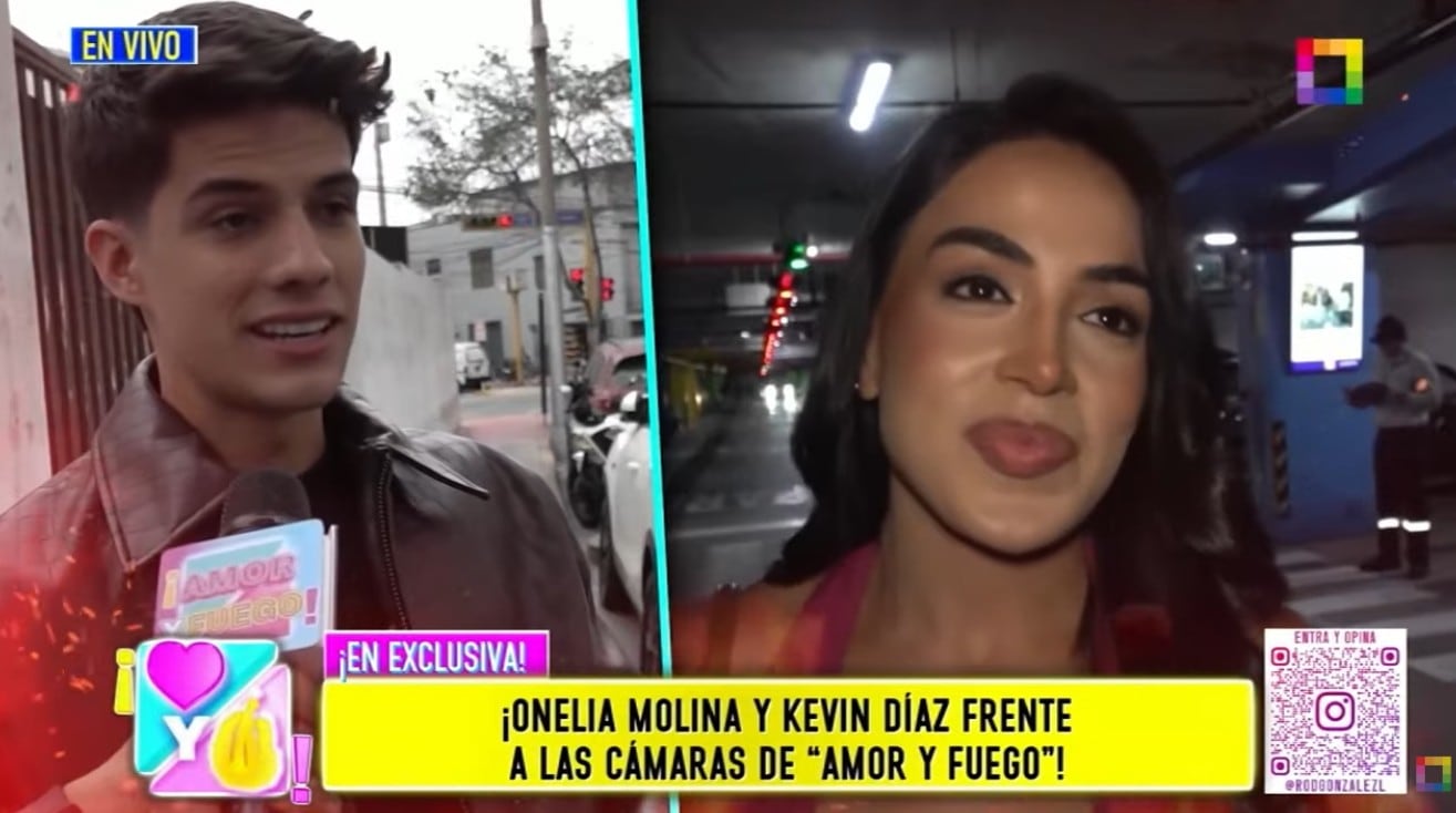 Onelia Molina también aclara cómo está su relación con Kevin Díaz.