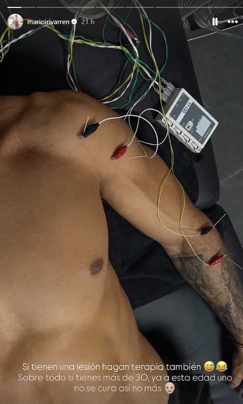 Mario Irivarren apuesta por el autocuidado.