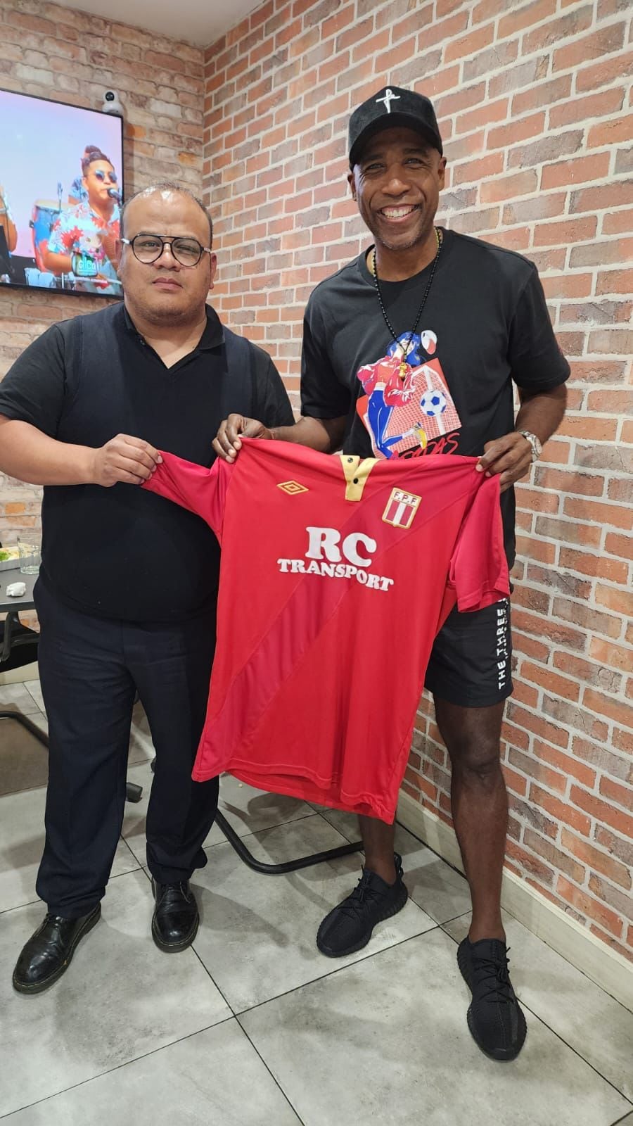 Ronal Calmett y Cuto Guadalupe