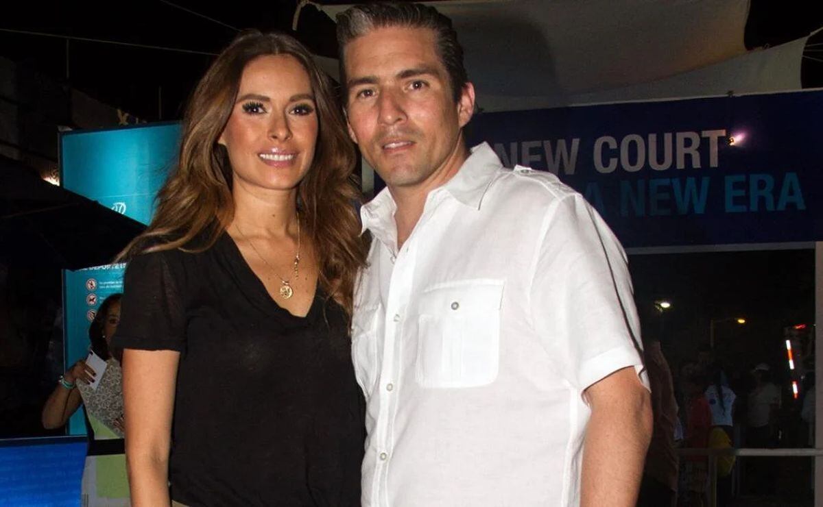 La artista junto a su esposo Fernando Reina (Foto: El Universal)