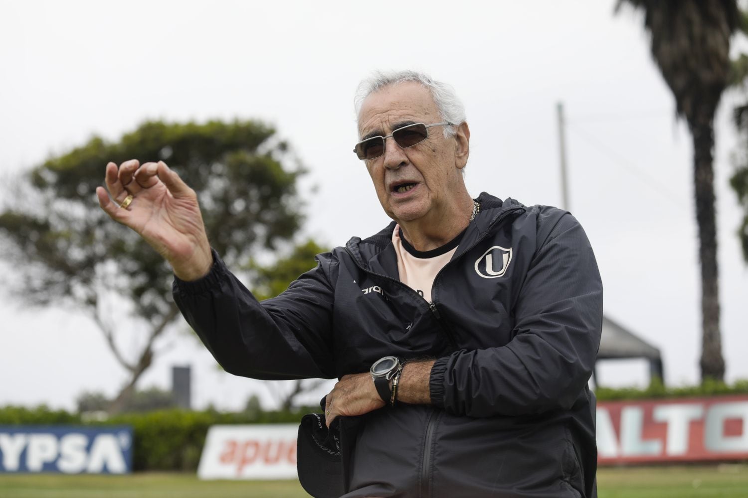 Jorge Fossati volvió el 2025 a Universitario. (Foto: Lenin Tadeo / GEC)