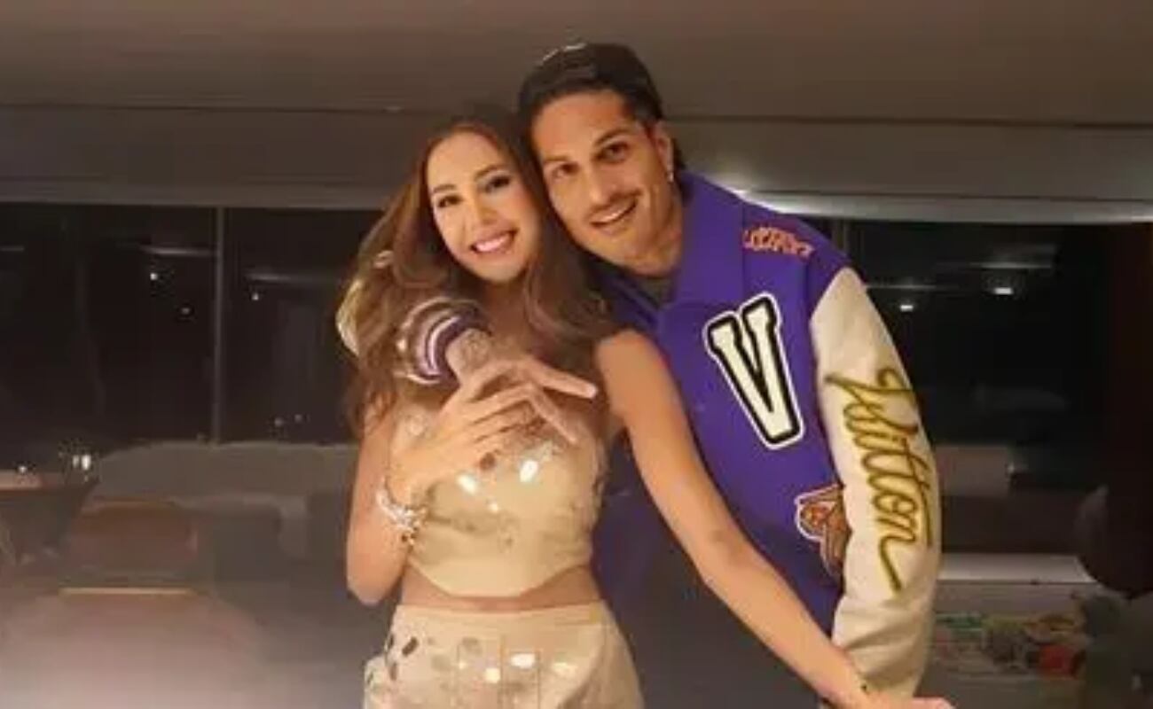 Ana Paula Consorte y Paolo Guerrero