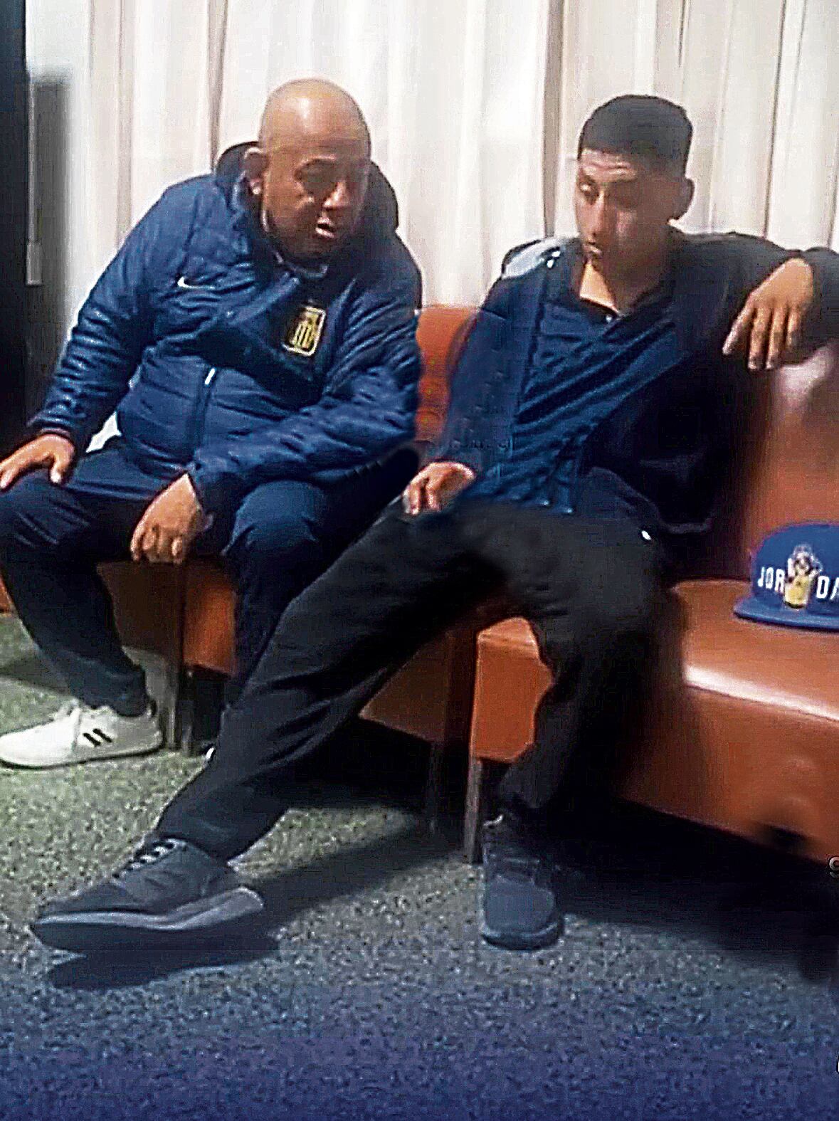 Coronel Revoredo con Cristopher Salinas Cruzado