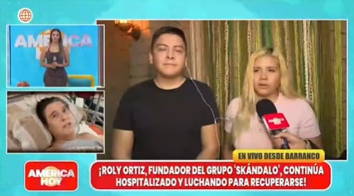 Esposa de Roly Ortiz habla de su pierna derecha