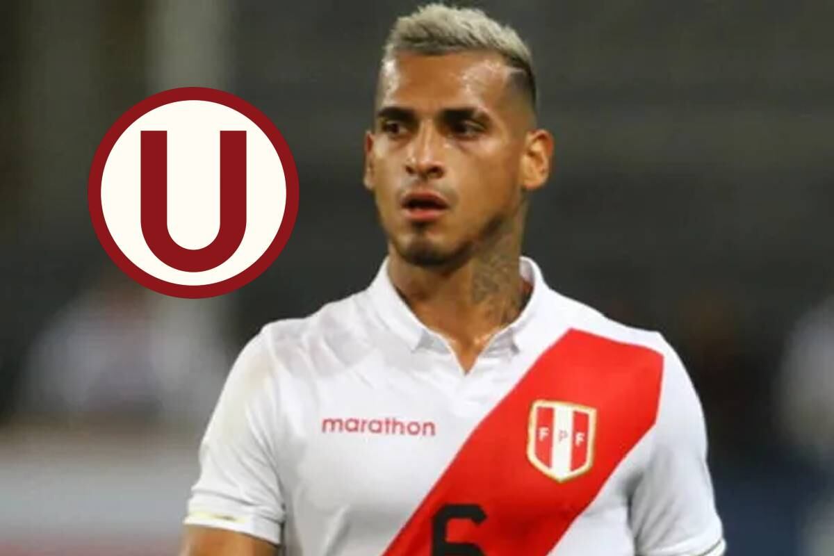 Miguel Trauco y su señal de amor a Universitario. Foto: Difusión