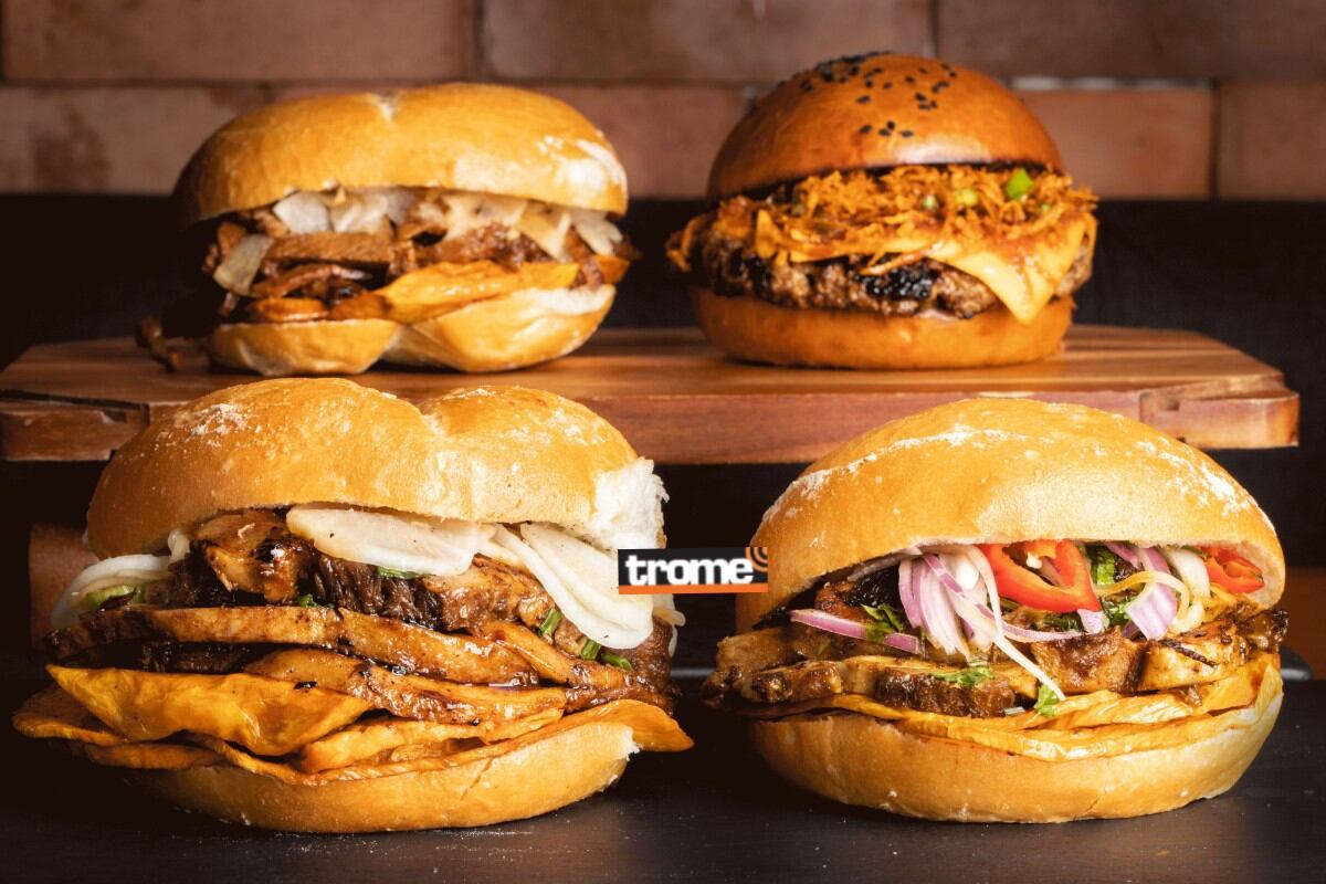 Hay ricas opciones para disfrutar más con la familia o los amigos la final mundialista. Yatakipan, Maupan, Toñopan y Curypan son algunas deliciosas opciones de ChicharroneríaTonfon. (Isabel Medina / Trome)