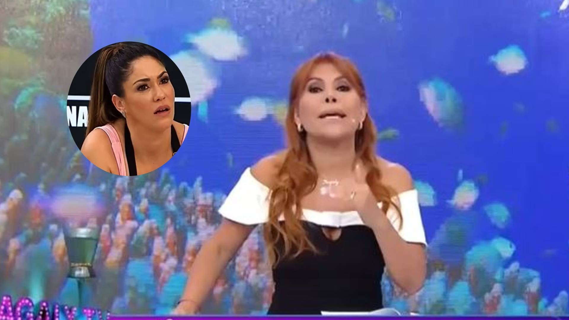 Magaly Medina destruye a Tilsa Lozano.