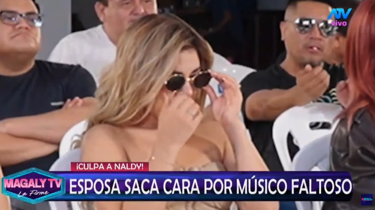 Esposa de César Sánchez responde a denuncia de Naldy Saldaña.