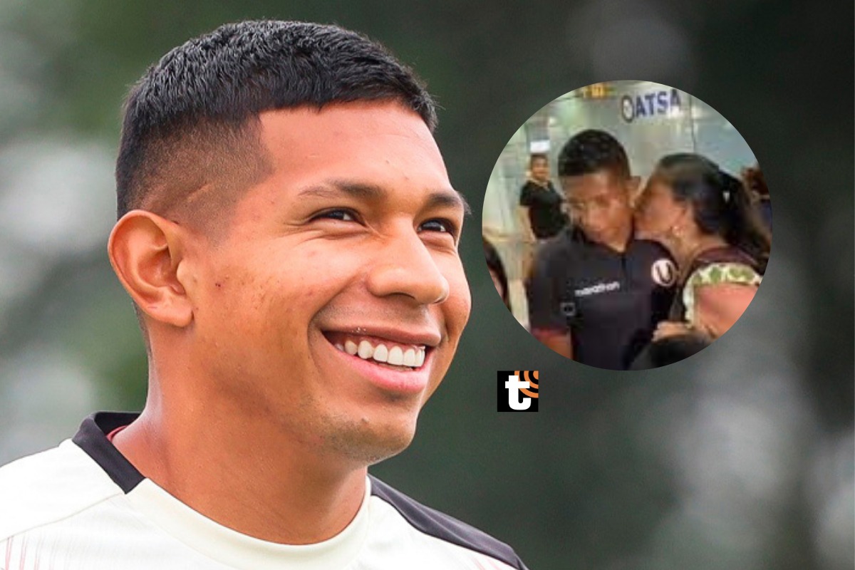 Edison Flores vivió un incómodo momento en el aeropuerto.