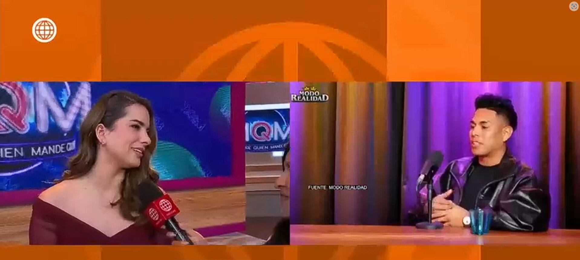 Modelo comentó sobre su actual situación con César Vega. (Foto: América TV)