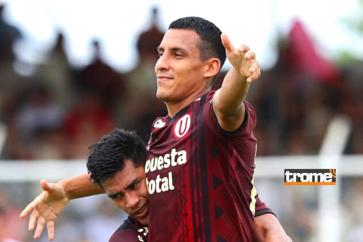 Alex Valera anotó el 1-1 de Universitario en Piura ( Foto: GEC)