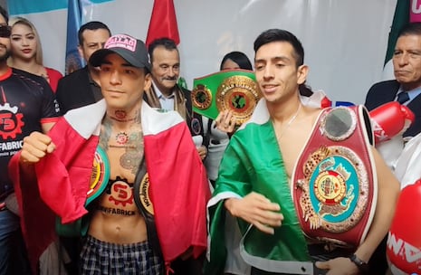 Boxeo: Todo listo para la pelea por el título mundial UBO entre el ‘Chino’ Ajito y ‘Guerrerito’ Reyes en ...