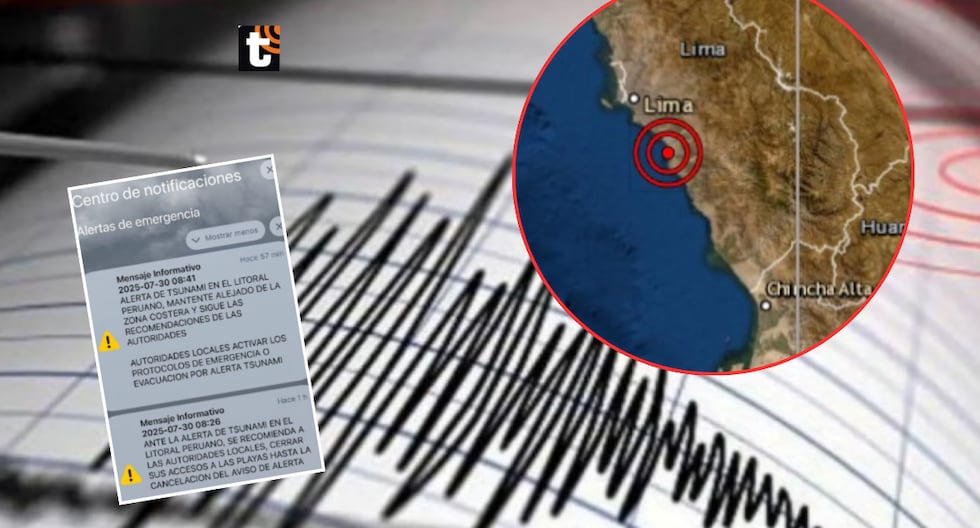 Photo: Trome.com Le séisme de magnitude 5,2 à Huarmey