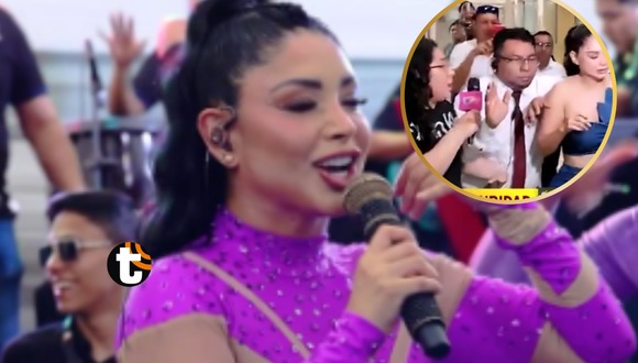 TROME - Acusan a seguridad de Pamela Franco de agredir a reportera de AyF: “Una diva total”, dice Metiche