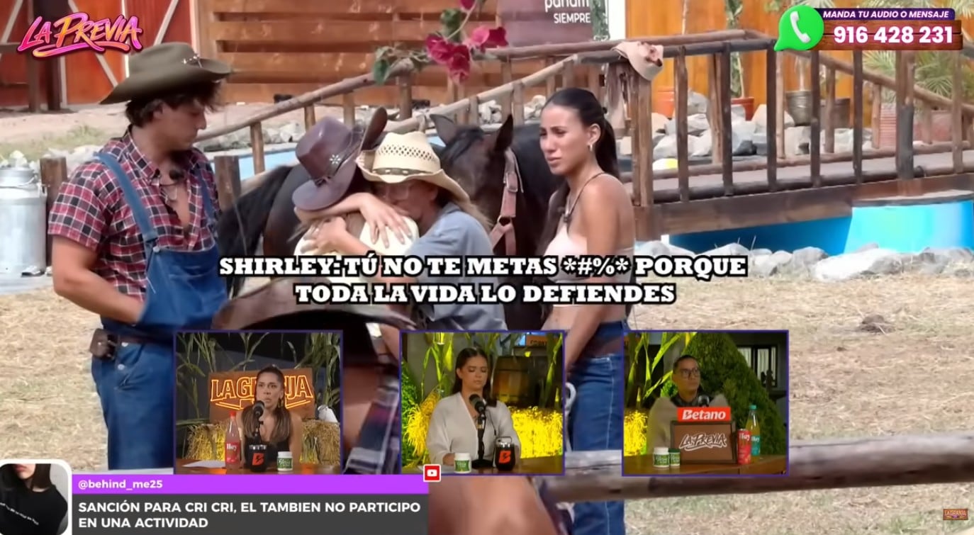 Shirley Arica estalla contra Samahara.