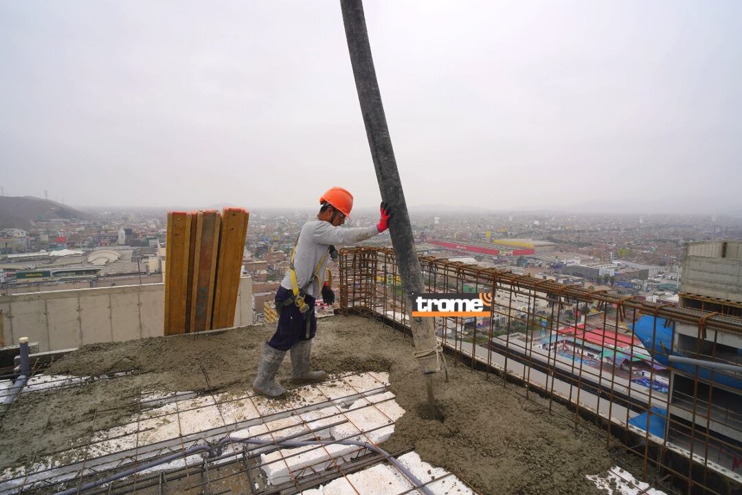 El edificio más alto de Lima Norte. Ya realizaron el último vaciado de concreto. ¿Dónde se ubica, qué empresa lo construye, cuántos pisos y departamentos tiene? (Entrevista: Isabel Medina / Trome).