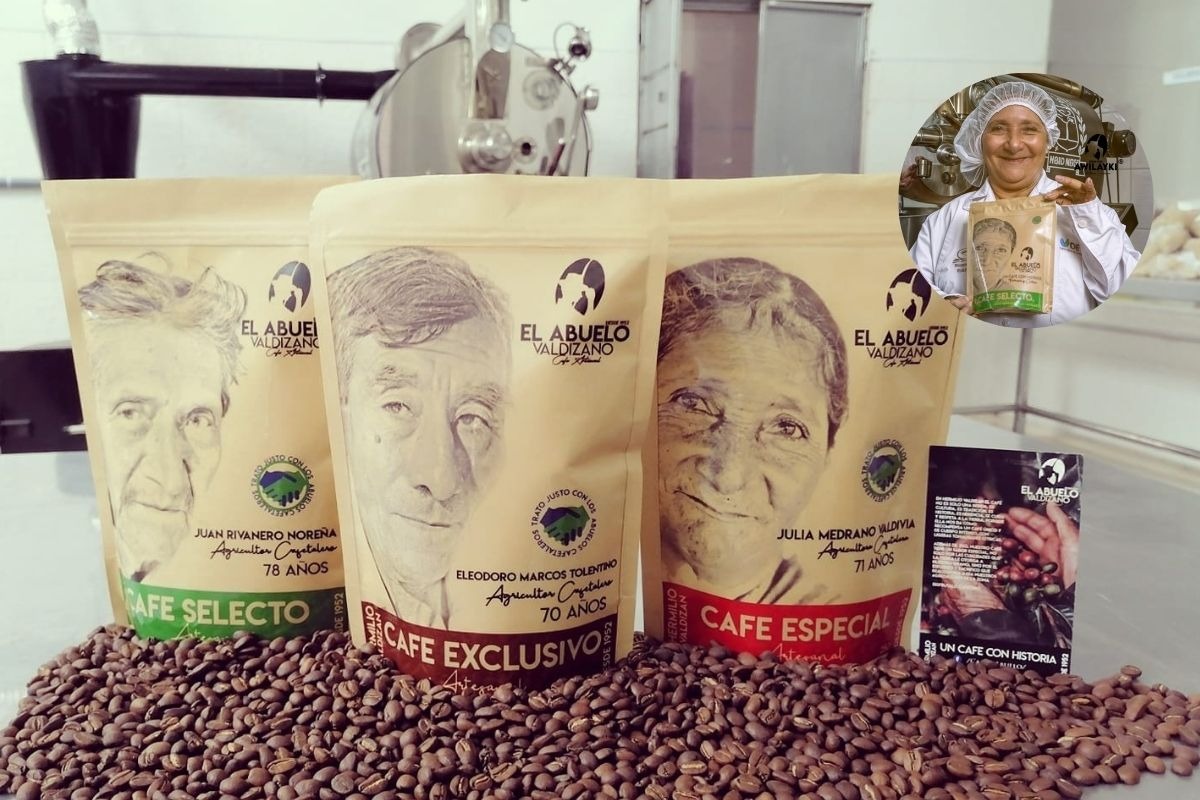 “El Abuelo Valdizano” trabaja junto a 24 productores de entre 70 y 82 años.