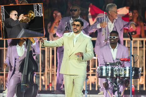 Bad Bunny rindió tributo a Willie Colón, durante presentación en Sao Paulo | VIDEO