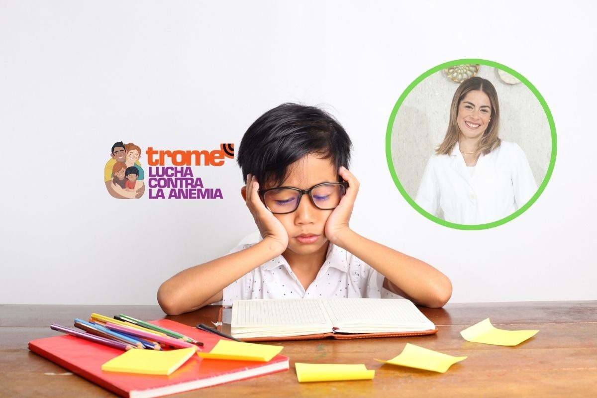 El cerebro es un órgano que trabaja con oxígeno y por la anemia no hay un adecuado riego de oxígeno. Foto: Composición / iStock / Daniela Ballesteros.