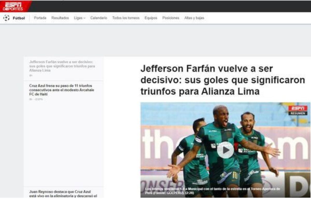 EPSN desatacó regreso de la 'Foquita' (captura)