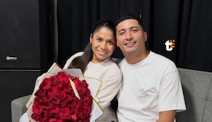 Churrito Hinostroza está enamorado de la salsera chalaca Massiel Málaga