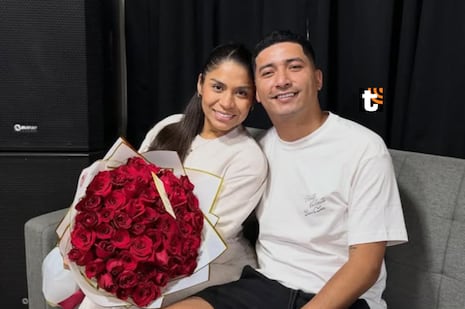 Churrito Hinostroza está enamorado de la salsera chalaca Massiel Málaga