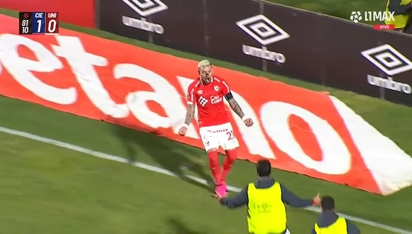 Gol de Carlos Garcés puso el 2-0 del Cienciano vs. Universitario. (Video: L1 Max)