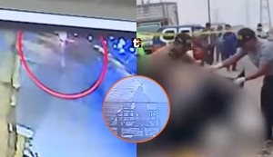 ¡Horror en VES! Hallan cuerpo calcinado dentro de una llanta y sería una mujer