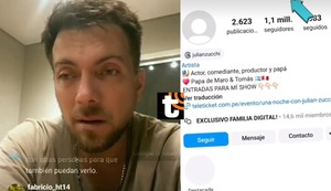 Julián Zucchi DESAPARECE su cuenta de Instagram tras transmisión en vivo borracho