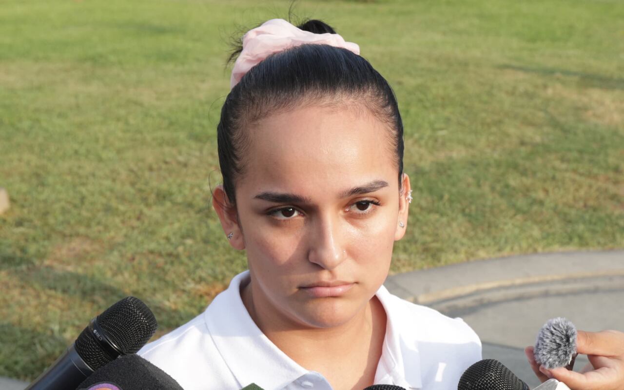 Daniela Darcourt participa en Marcha por la Paz tras su negativa inicial: "No queremos acostumbrarnos a los asesinatos" | Foto: Fotos: Julio Reaño/@photo.gec