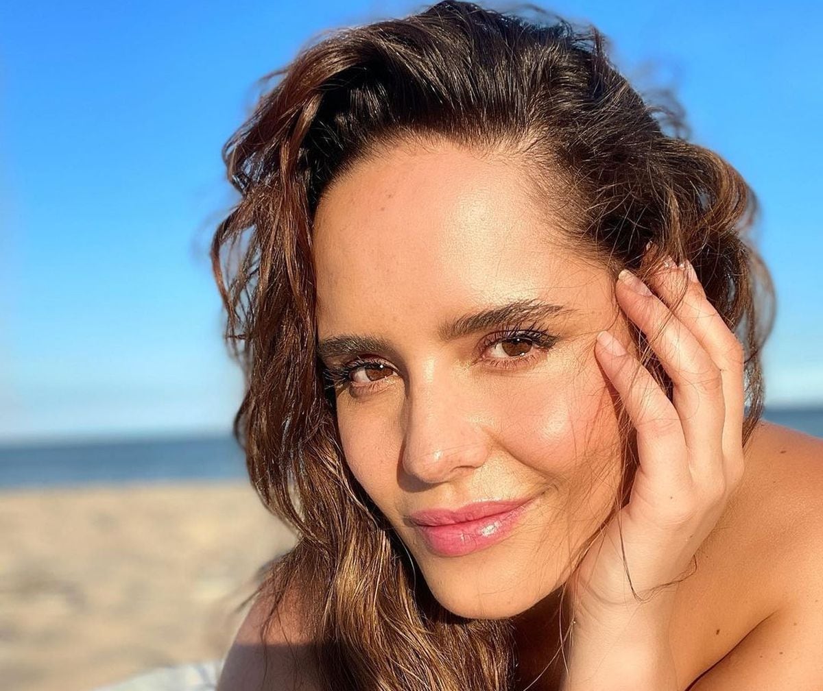 Ana Lucía Domínguez disfrutando de un día de playa en Miami, Estados Unidos (Foto: Ana Lucía Domínguez/Instagram)