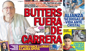 BUTTERS FUERA DE CARRERA