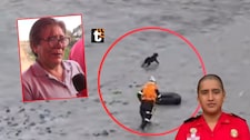 Familiar del policía arrastrado por el río Rímac rompe en llanto: “Él por los animales daba su vida”
