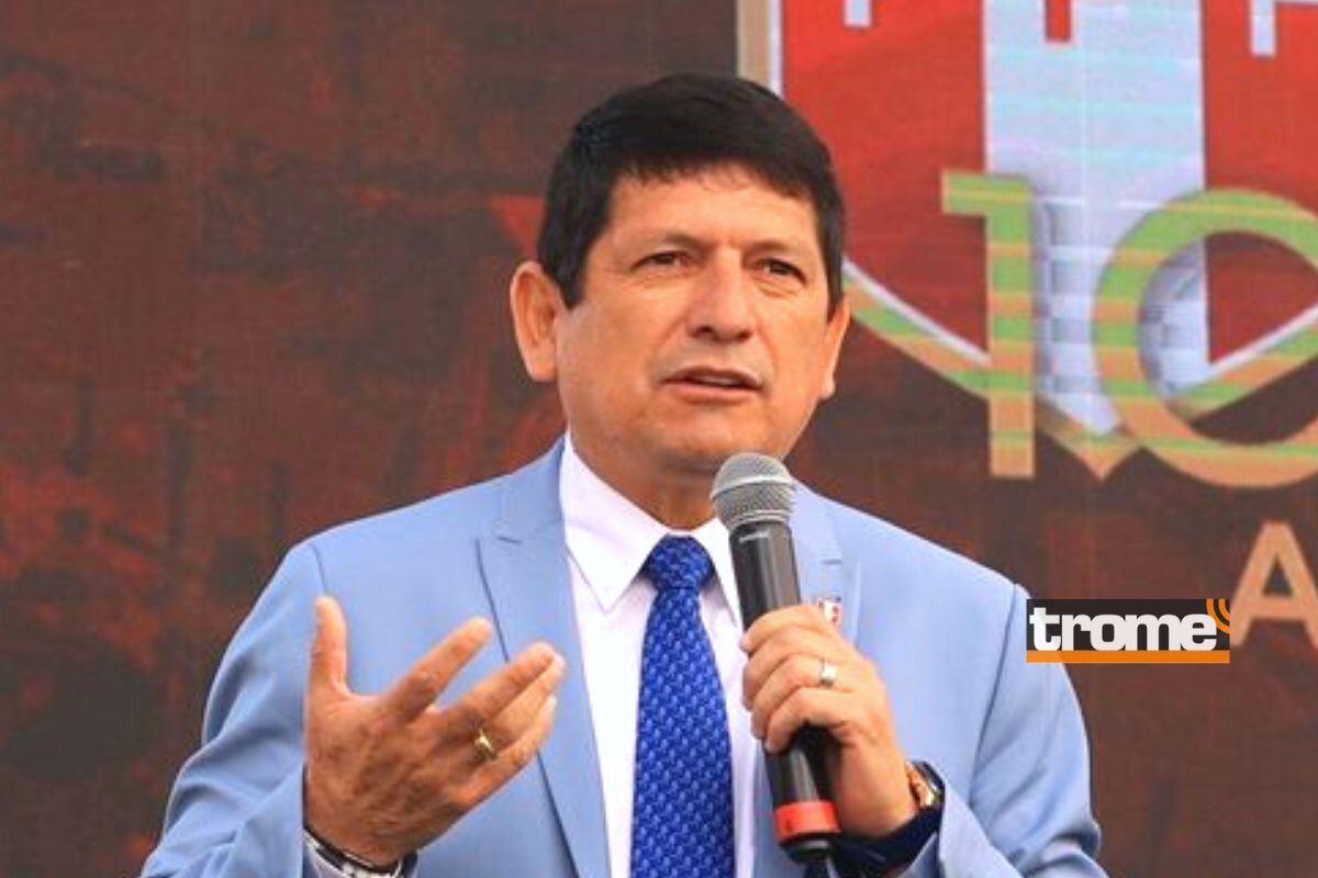 Agustín Lozano es el presidente de la Federación Peruana de Fútbol (Foto: @tufpf)