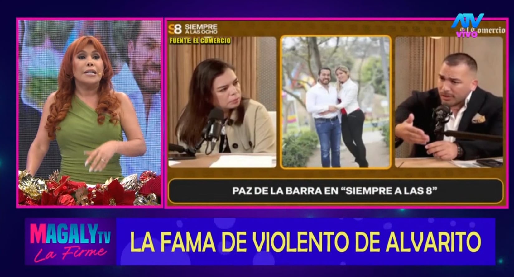 Magaly Medina se defiende luego de que Álvaro Paz de la Barra afirmara que en su programa distorsionan la realidad.