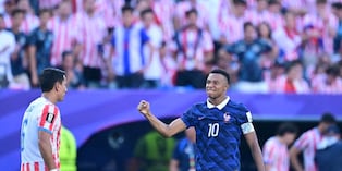 Mbappe anota otro gol y pone en ventaja a Francia ante Paraguay (Foto: AFP)