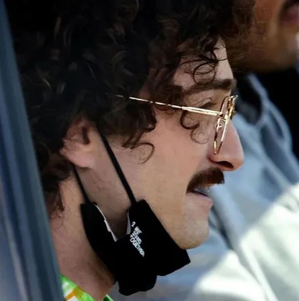 Daniel Radcliffe tuvo que transformar su rostro para interpretar al humorista (Foto: Daniel9340 /Instagram)