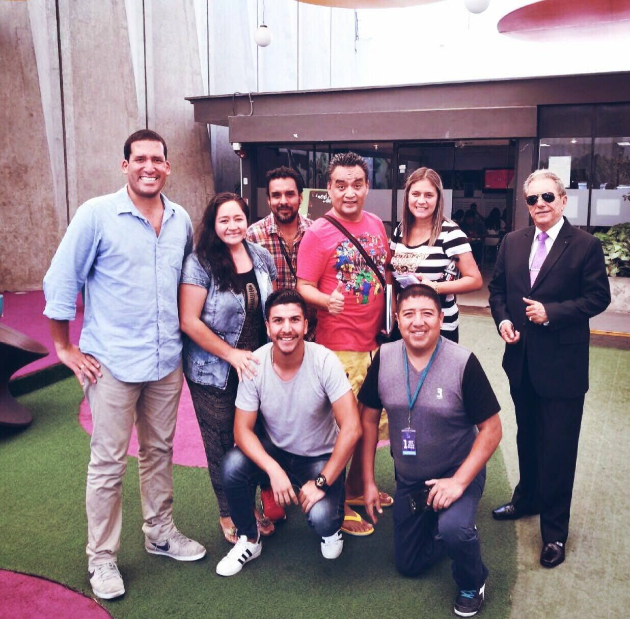 Karin Marengo junto a su esposo Jorge Benavides.