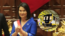 ¡Keiko promete trenes Lima-Ica y Lima-Barranca! Anuncia expansión del Metro y megaplan vial para conectar el Perú
