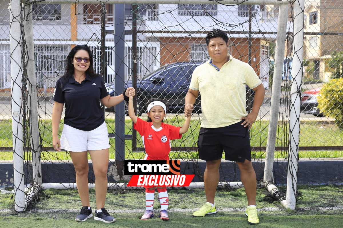 Arya Huarcaya, estrella del fútbol femenino. Foto: Jessica Vicente