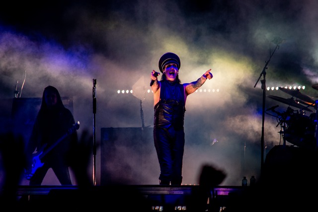 Marilyn Manson en el Vivo x el Rock 2025. Foto: Trome